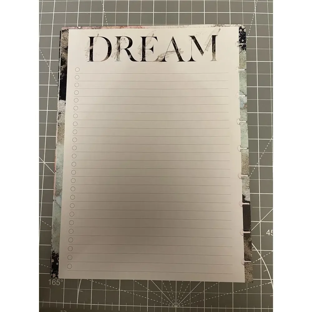 Happy Planner Classic Cosmic Watercolor Companion Set Envelopes, Dashboards